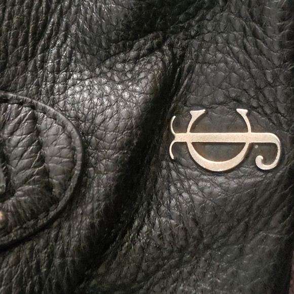 Authentic Juicy Couture L.A - Black Full Grain Deveo Soft Leather Hand Bag 👜 - Picture 7 of 7